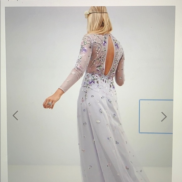 ASOS embroidered dress - Picture 4 of 7